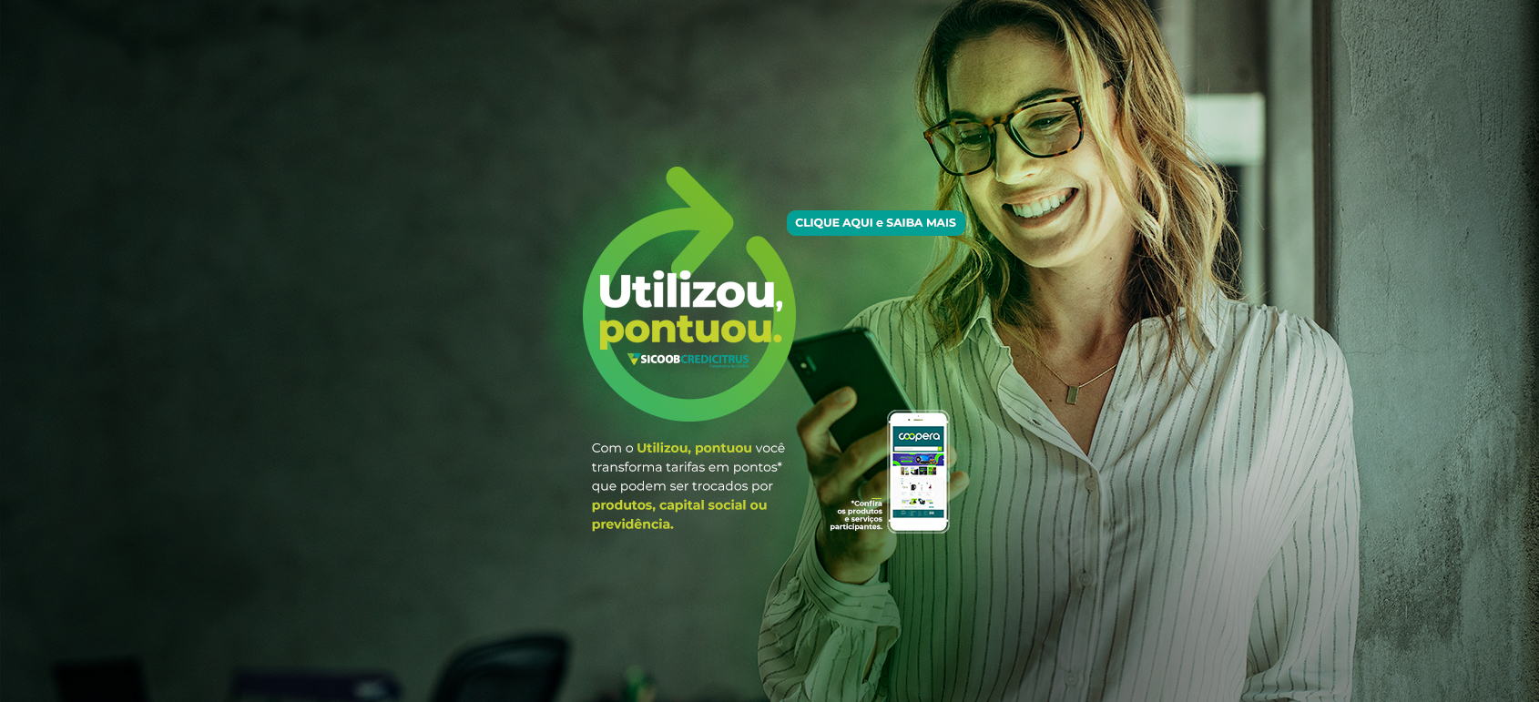 sicoob credicitrus utilizou pontuou